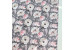 Tea rose on a gray background