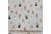 Animals in the tree (sand background)