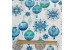 Blue Christmas tree decorations