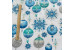 Blue Christmas tree decorations