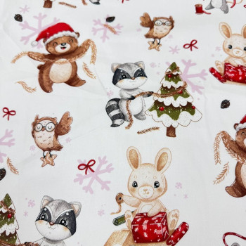 Satin New Year's Animals Satin New Year's Animals
