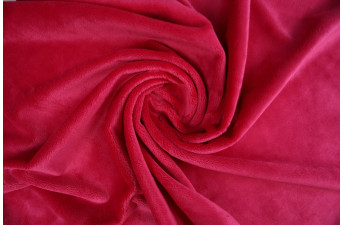 80*100 см Плюш Fuchsia гладкий