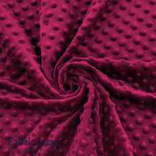 Плюш  Cerise в пупырышки