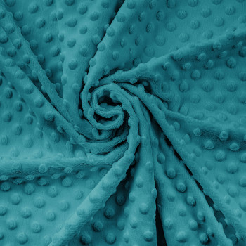 Плюш Mosaic Blue в пупиришки