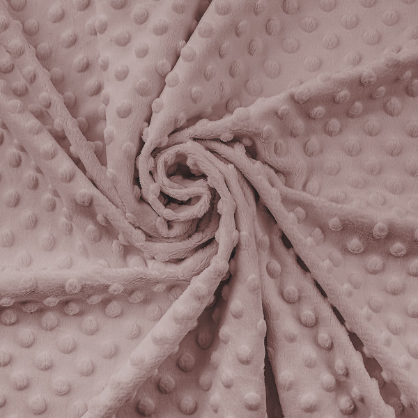 Плюш  Sepia Rose пудровый в пупырышки