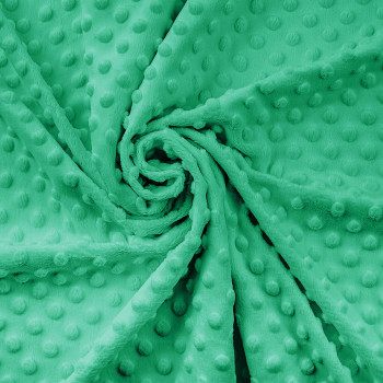 Плюш Sea Green в пупиришки